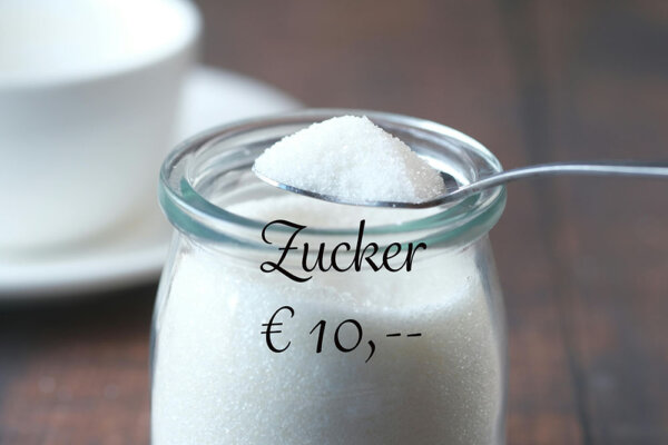Zucker Spende